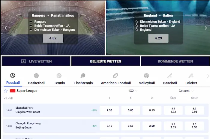 Frumzi Casino sport